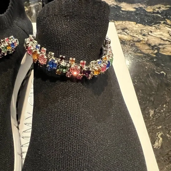 Brand new, Jimmy Choo Verona Crystal Sneakers - Picture 4 of 10